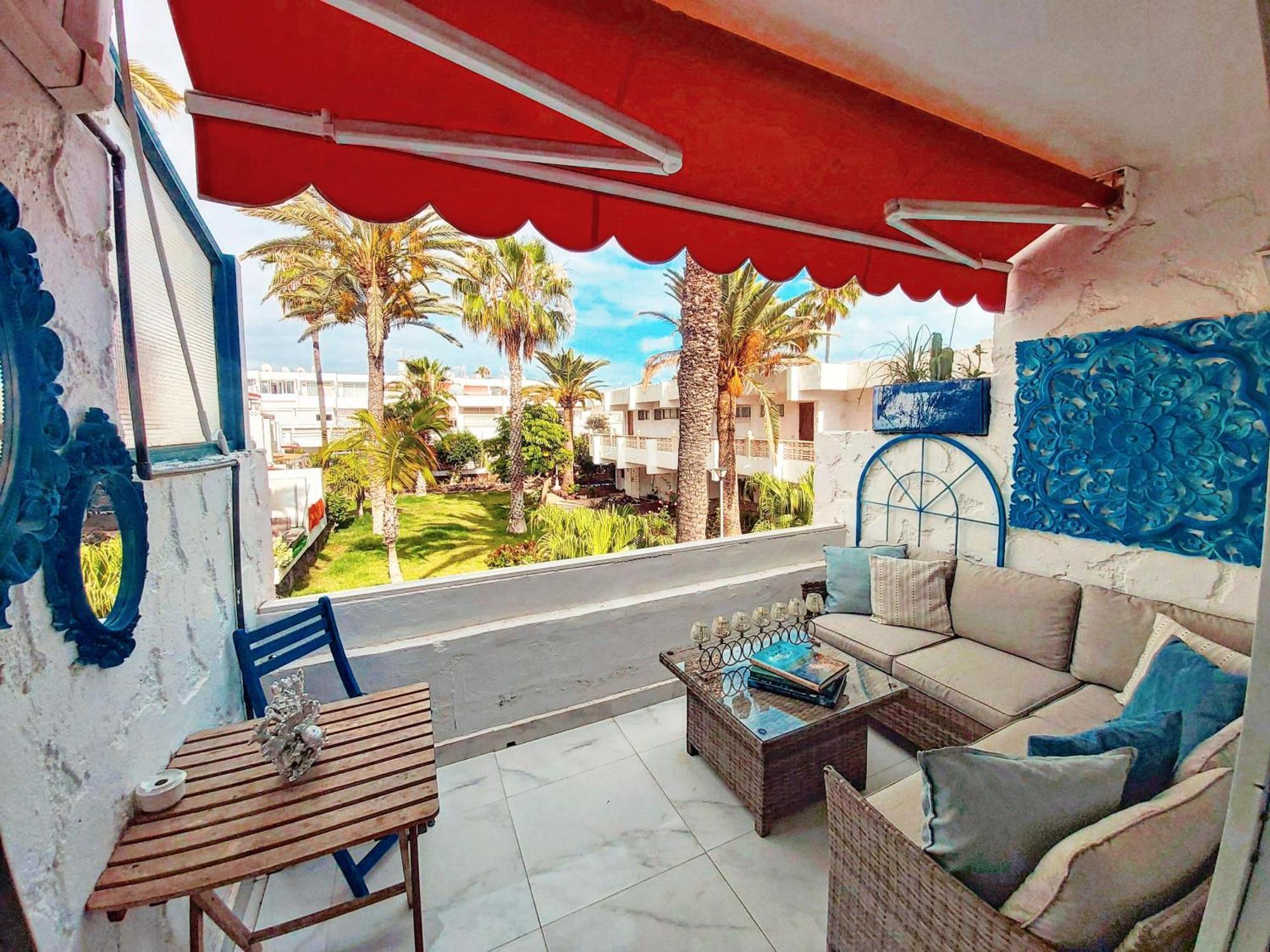Canarian Blue Suite Tropical Garden View & Pool Costa Del Silencio Exterior foto